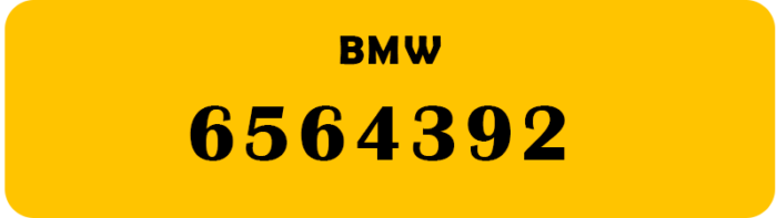 7 Digits number
