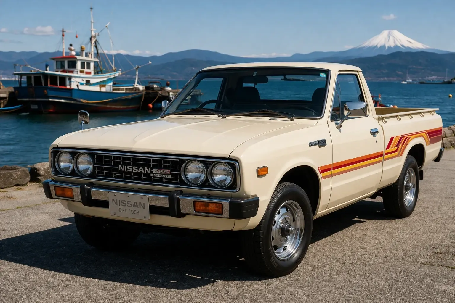 Classic Nissan trucks
